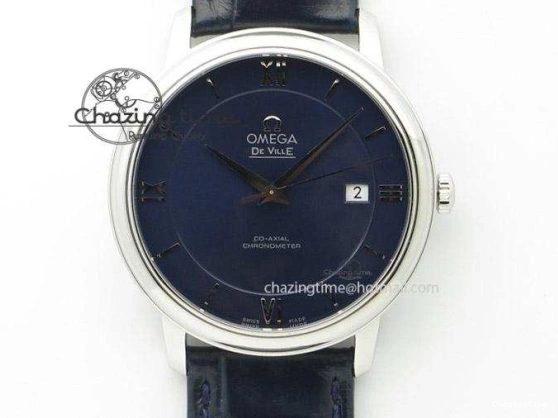0506 Speedmaster ’57 Co-Axial OMF 1:1 Best Edition Blue Dial White Markers On SS Bracelet A Sustainable 8145